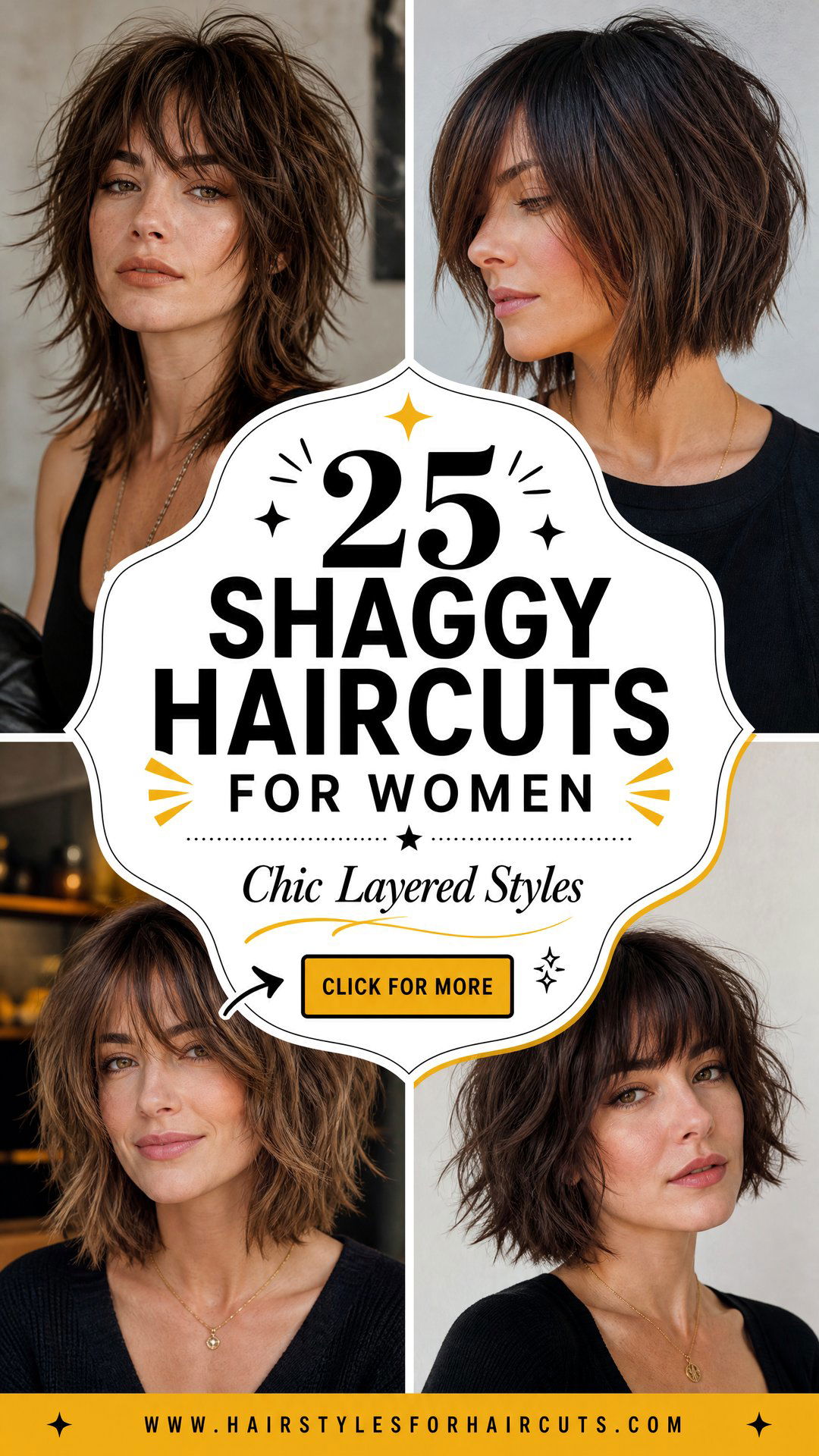 25 Shaggy Haircuts for Women Chic Layered Styles - 25 Shaggy Haircuts for Women: Chic Layered Styles
