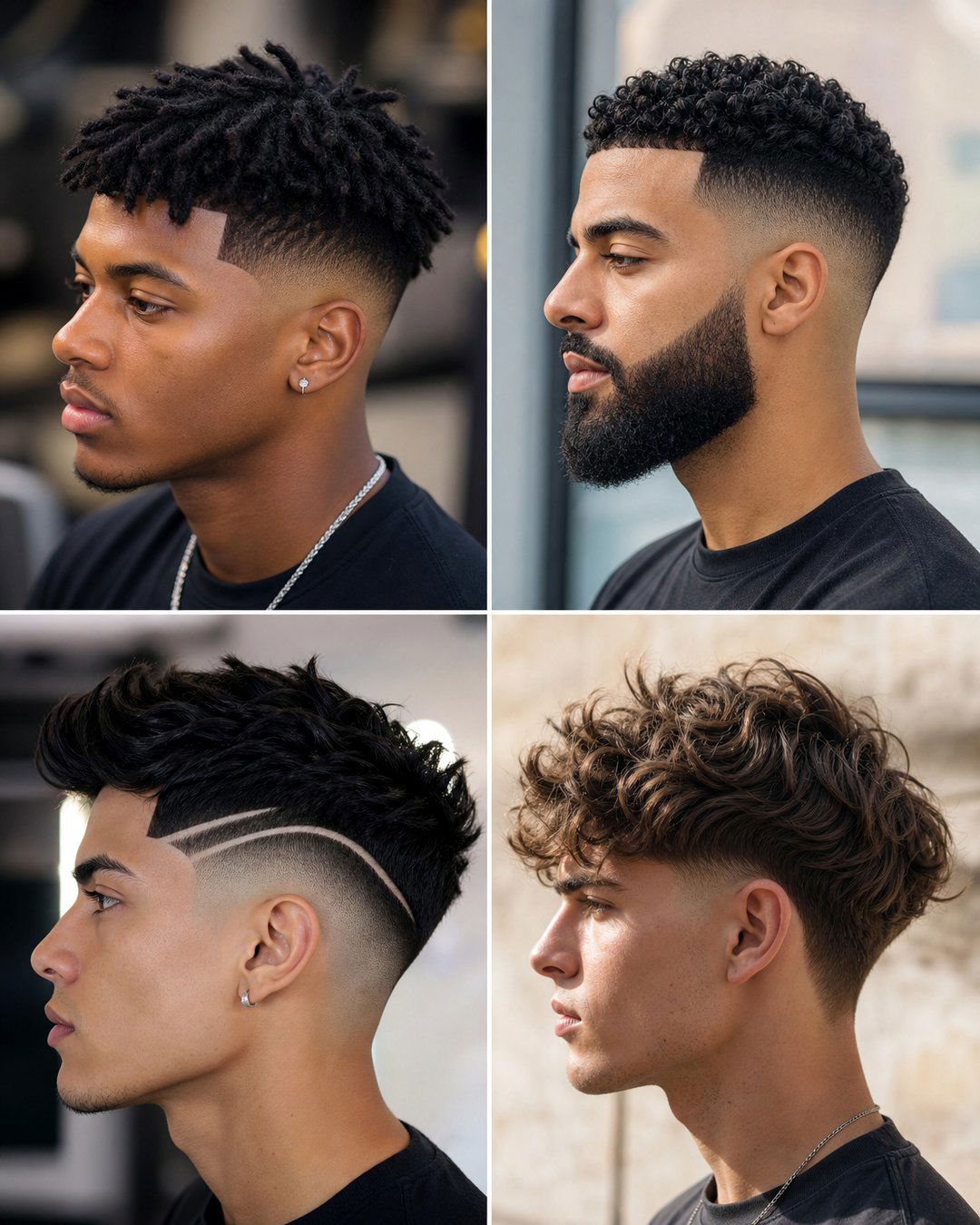 25 Sharp Black Hair Fade Haircuts to Try Now