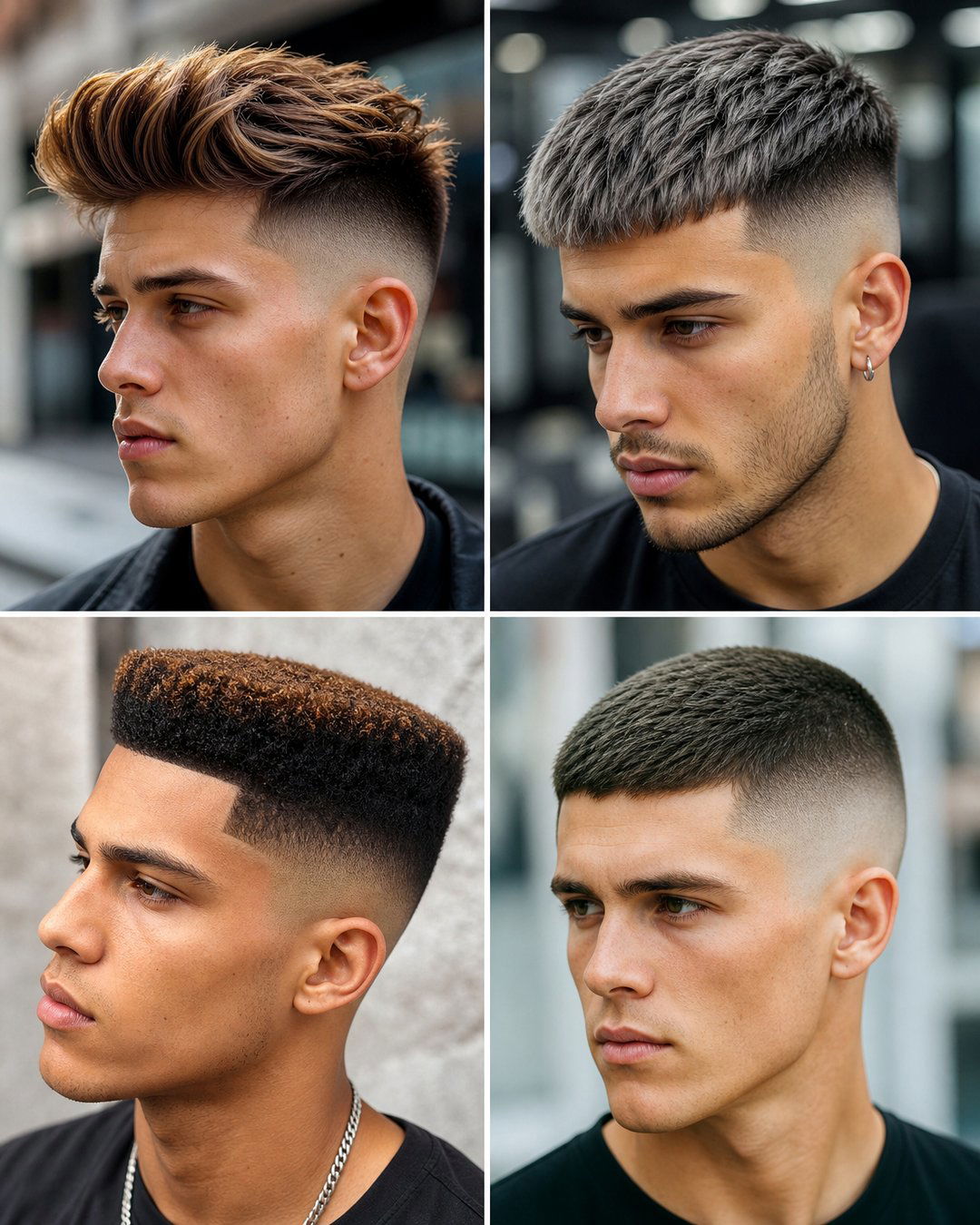 25 Sharp Short Haircuts With Fade Styles for Men 2025