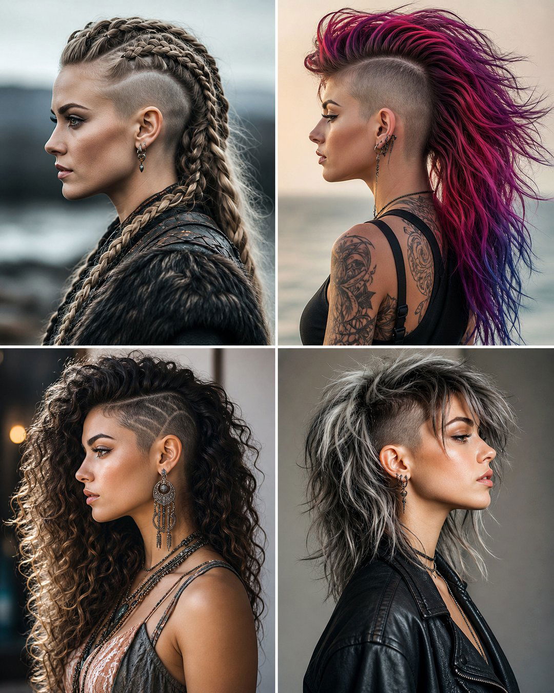 25 Shaved Sides Haircuts Female Long Hair Ideas