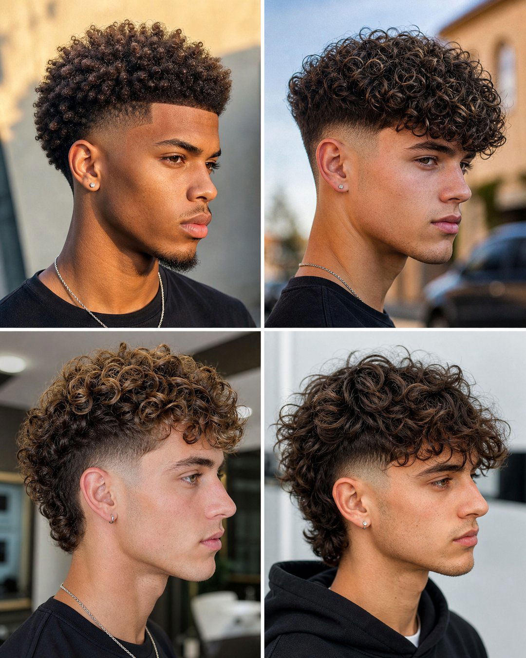 25 Short Fade Haircuts Curly Hair Styles Youll Love