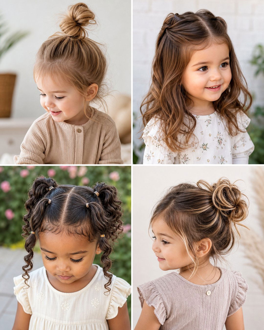 25 Short Hair Easy Toddler Hairstyles for Busy Moms
