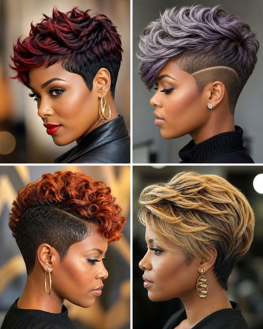 25 Short Hair Fantasia Hairstyles for Bold Beauty