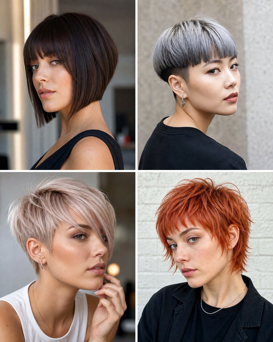 25 Short Hair Hairstyles With Bangs for Trendy Looks