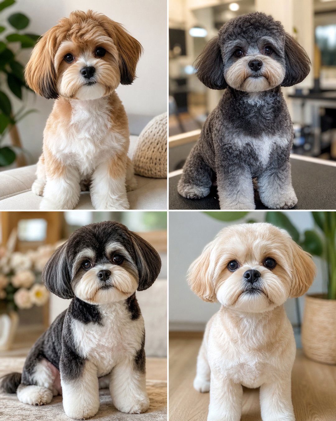 25 Short Hair Shih Poo Haircuts Cute Grooming Ideas