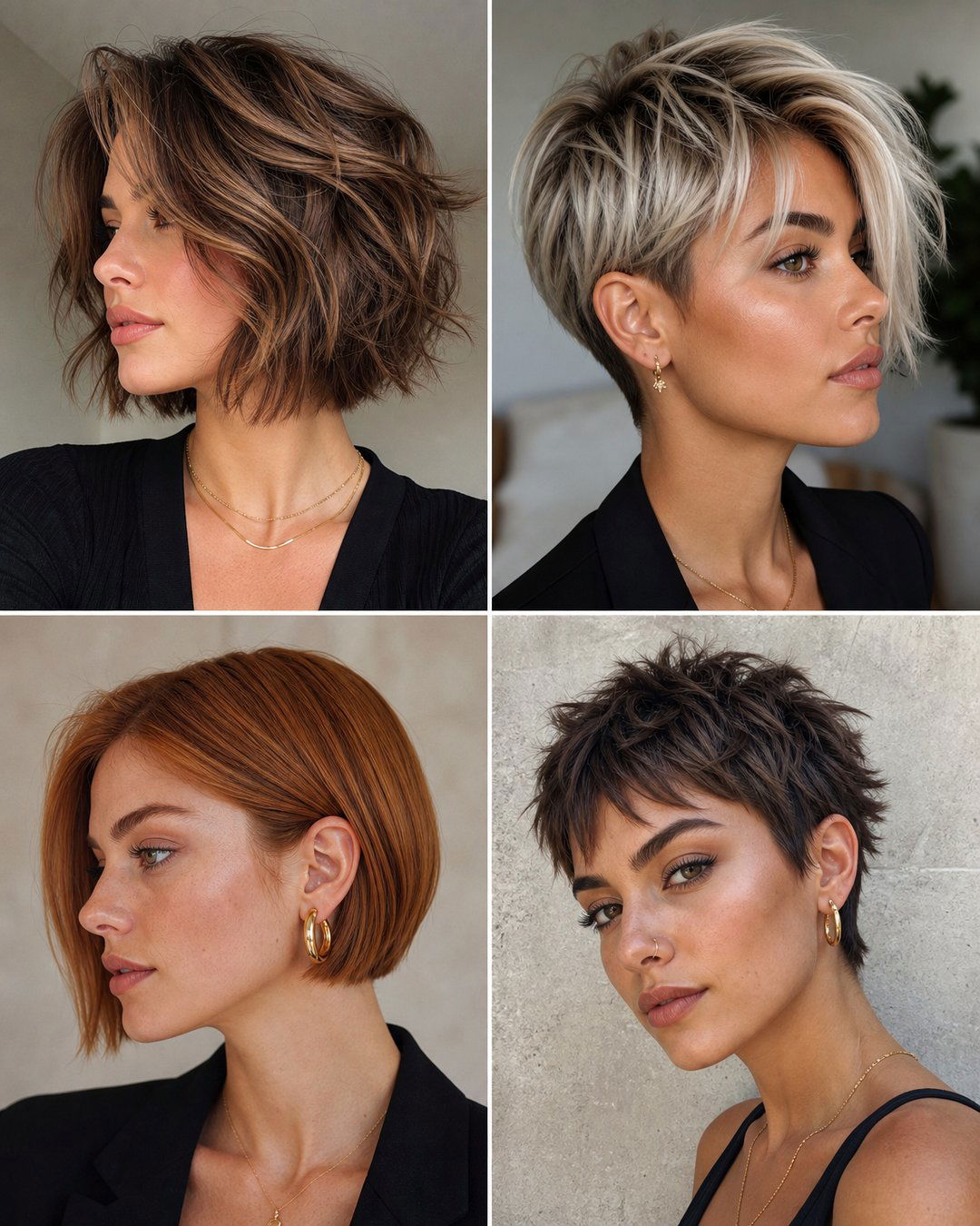 25 Short Haircuts Design for Woman Chic Modern Looks