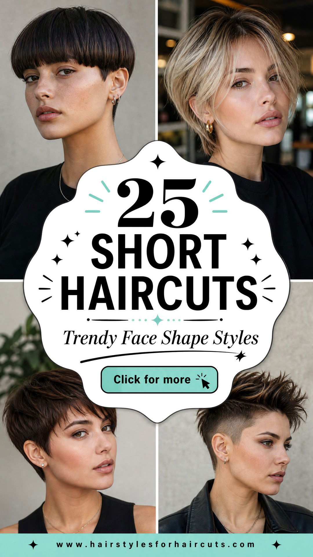 25 Short Haircuts Trendy Styles for Every Face Shape - 25 Short Haircuts: Trendy Styles for Every Face Shape