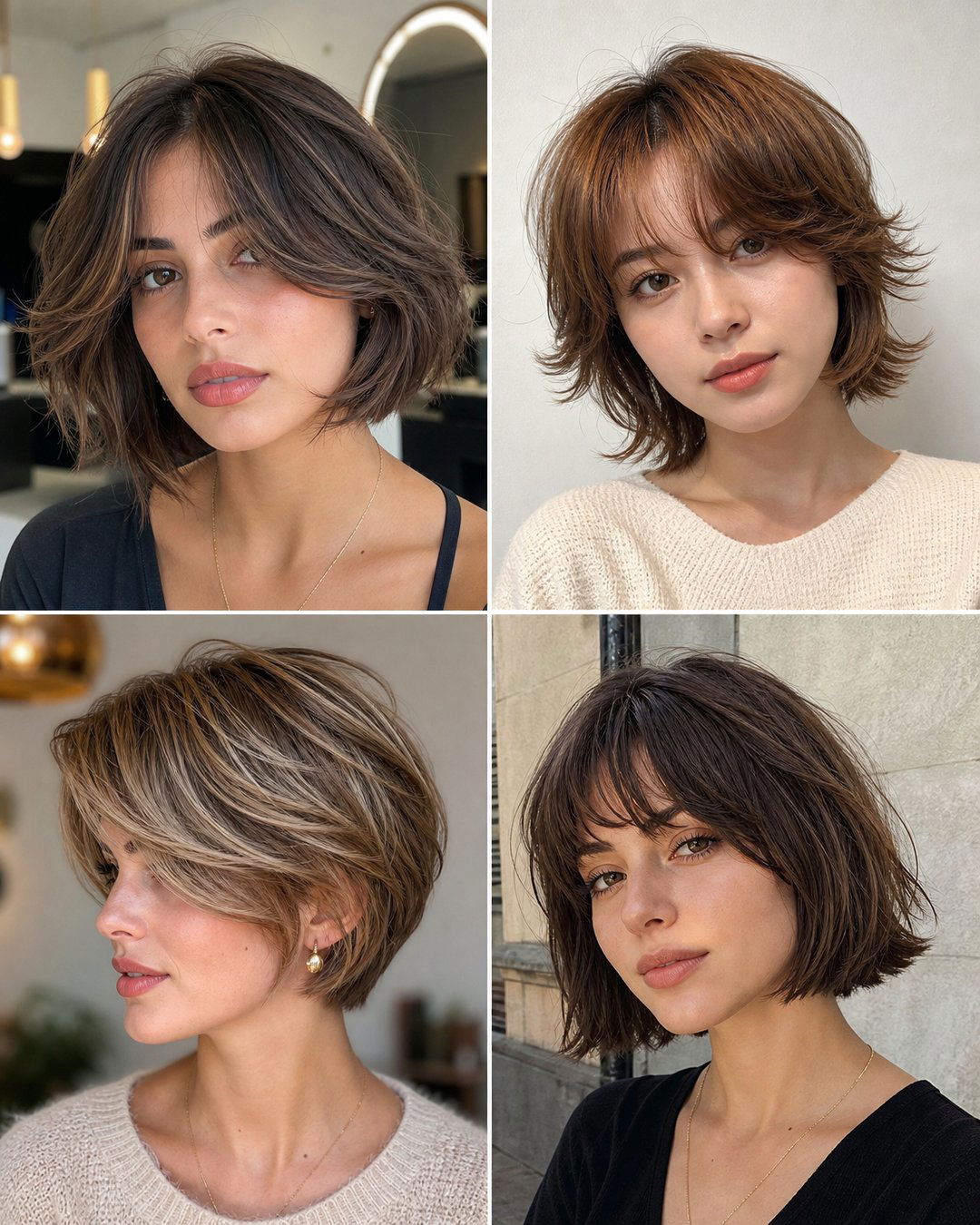 25 Short Haircuts With Bangs and Layers to Try Now