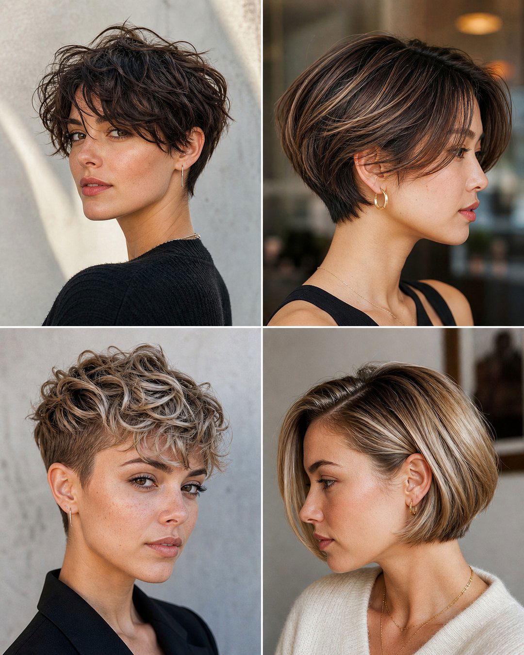 25 Short Haircuts for 2C Hair Best Wavy-Curly Styles