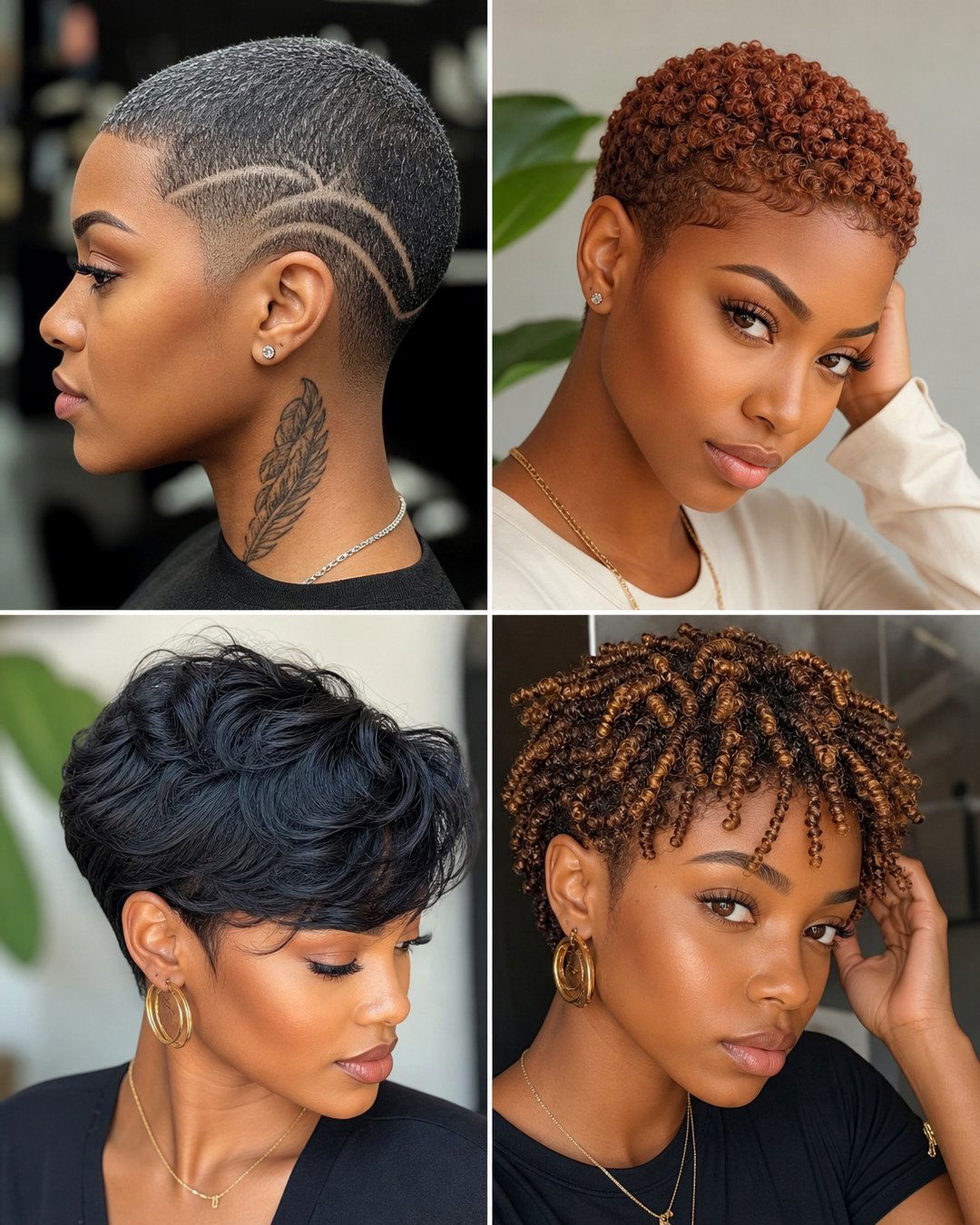 25 Short Haircuts for Black Hair Trendy Style Ideas