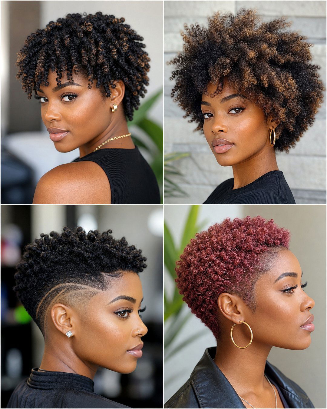 25 Short Haircuts for Black Women Natural Hair Styles