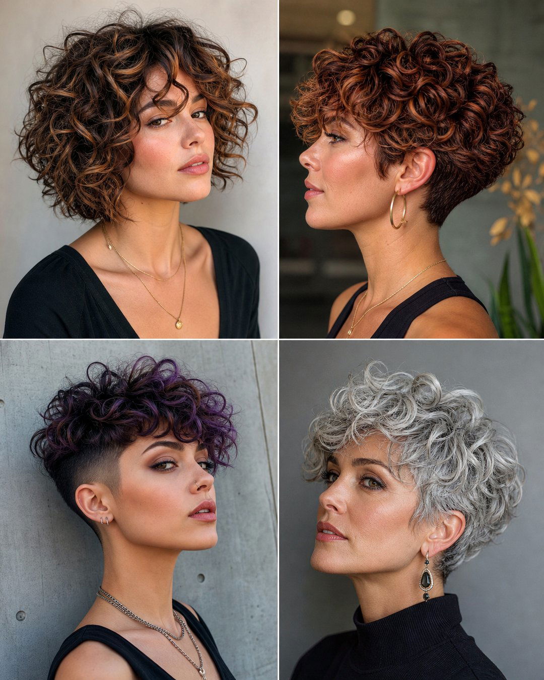 25 Short Haircuts for Curly Hair Over 50 Youthful Styles