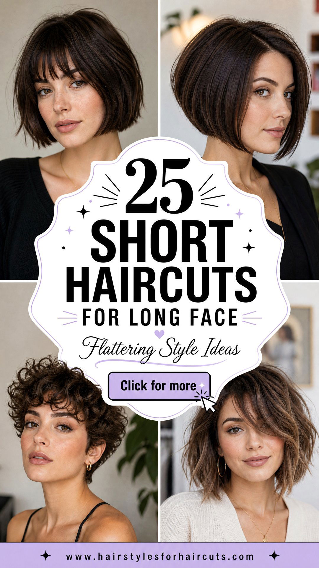 25 Short Haircuts for Long Face Flattering Style Ideas - 25 Short Haircuts for Long Face: Flattering Style Ideas