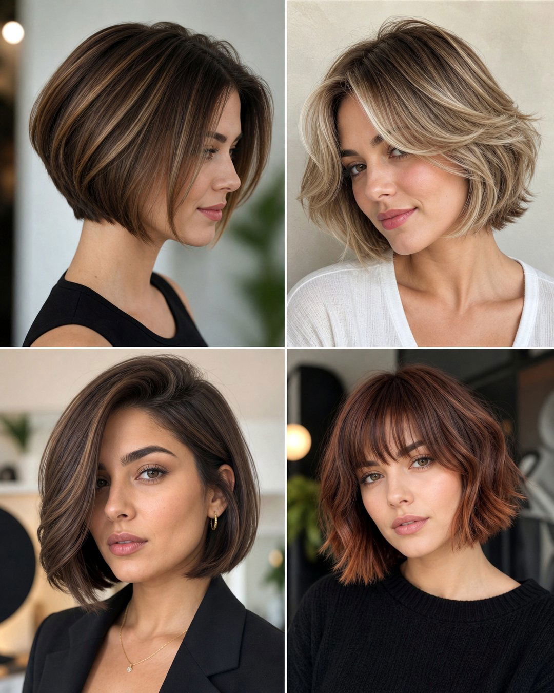 25 Short Hairstyles Bob Cuts Stunning Looks to Try