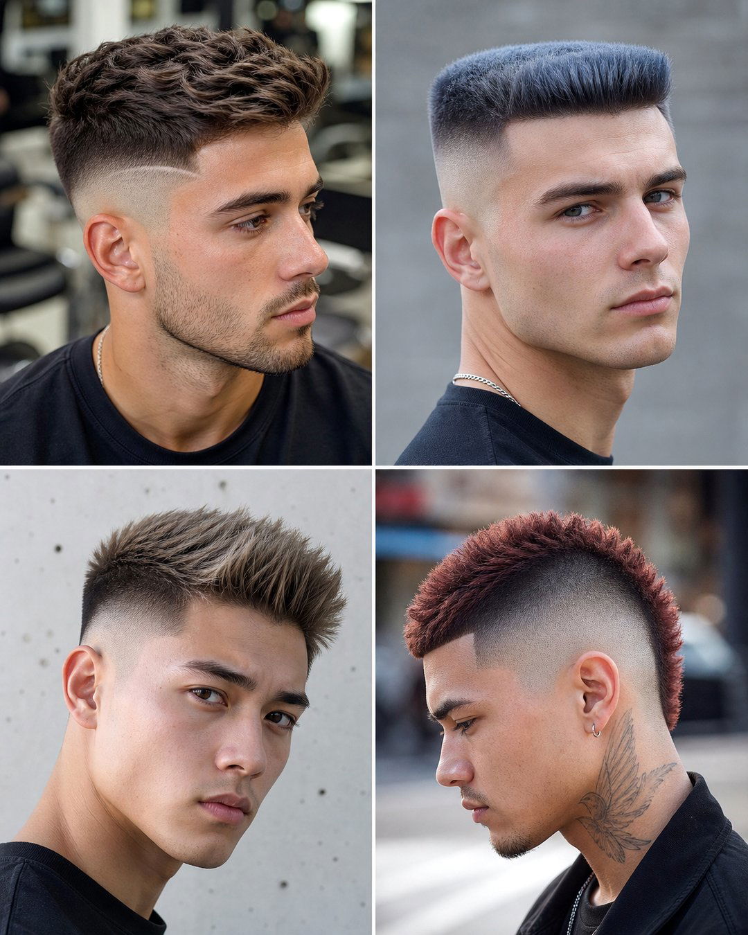 25 Short Hairstyles Military Buzz Cut Fade Styles
