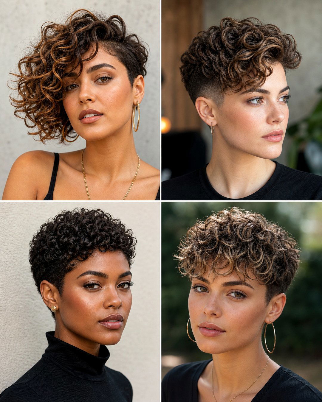 25 Short Hairstyles With Curly Hair for Stunning Looks