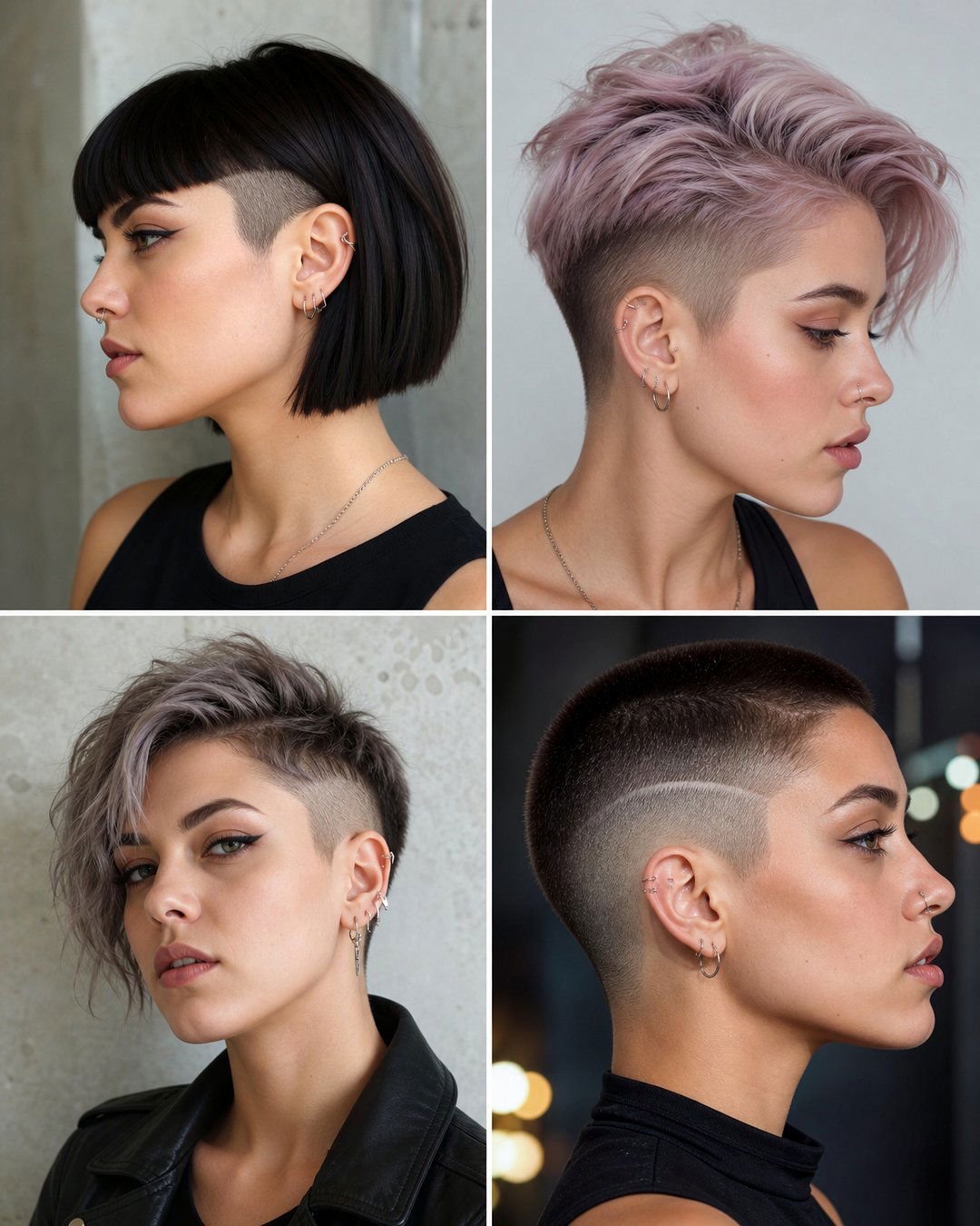 25 Short Hairstyles With Undercut for an Edgy Vibe