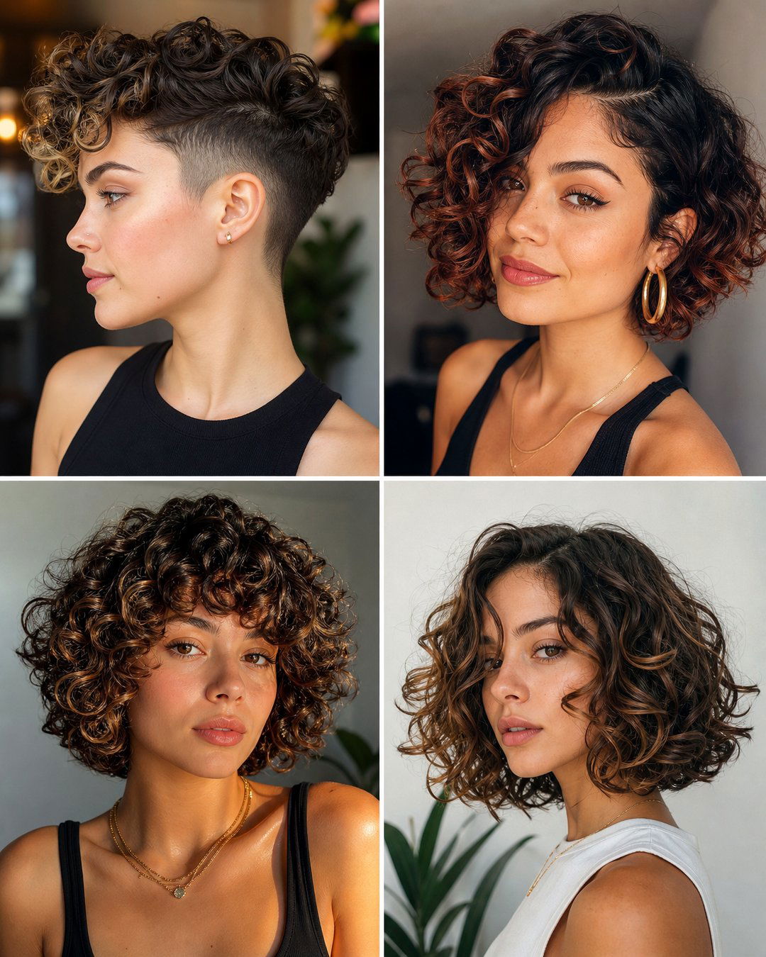 25 Short Hairstyles for Natural Curly Hair to Inspire