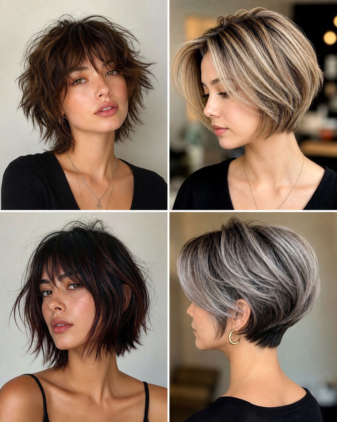 25 Short Hairstyles for Straight Hair Women Chic Cuts