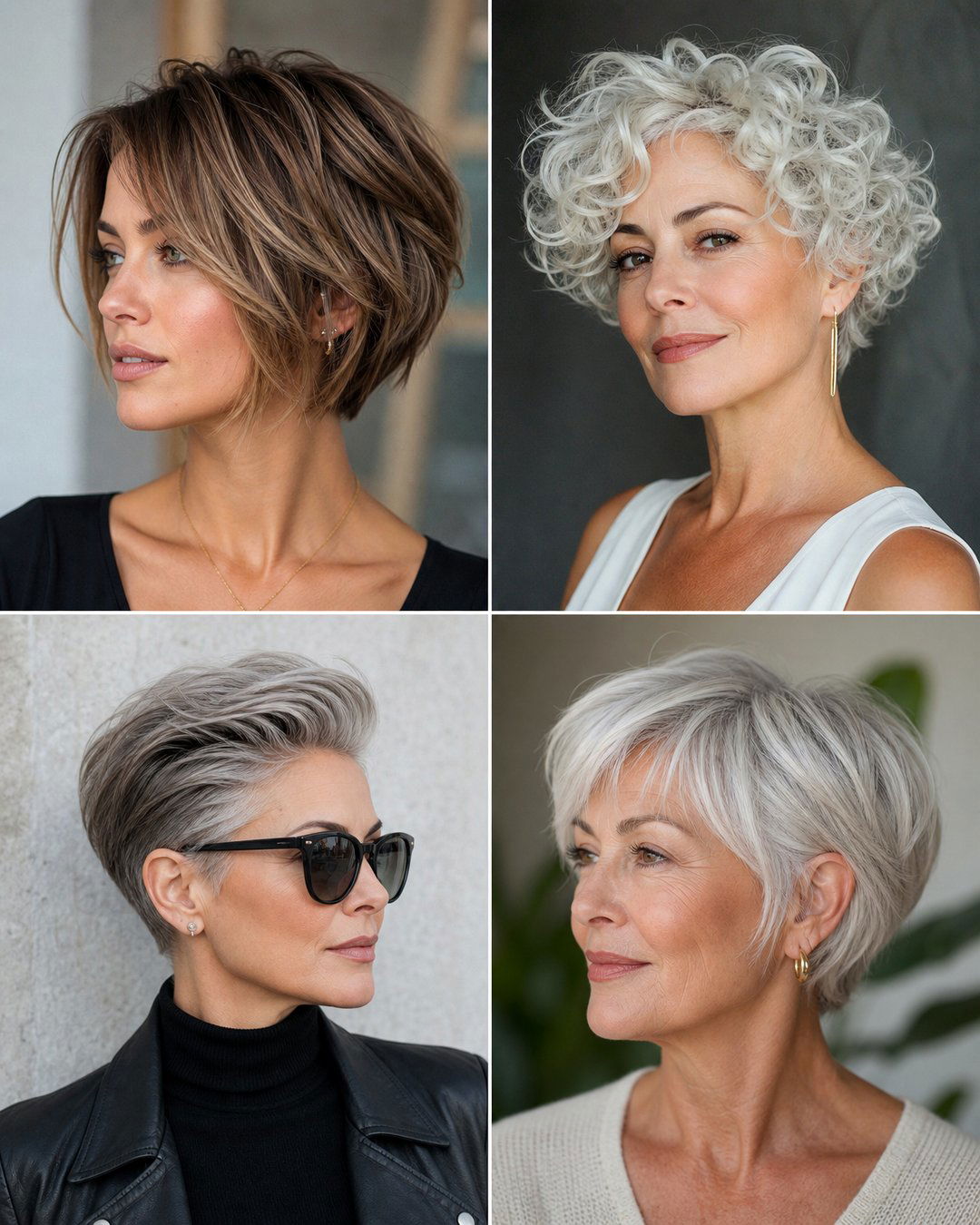 25 Short Hairstyles for White Hair Over 70 Elegant Looks