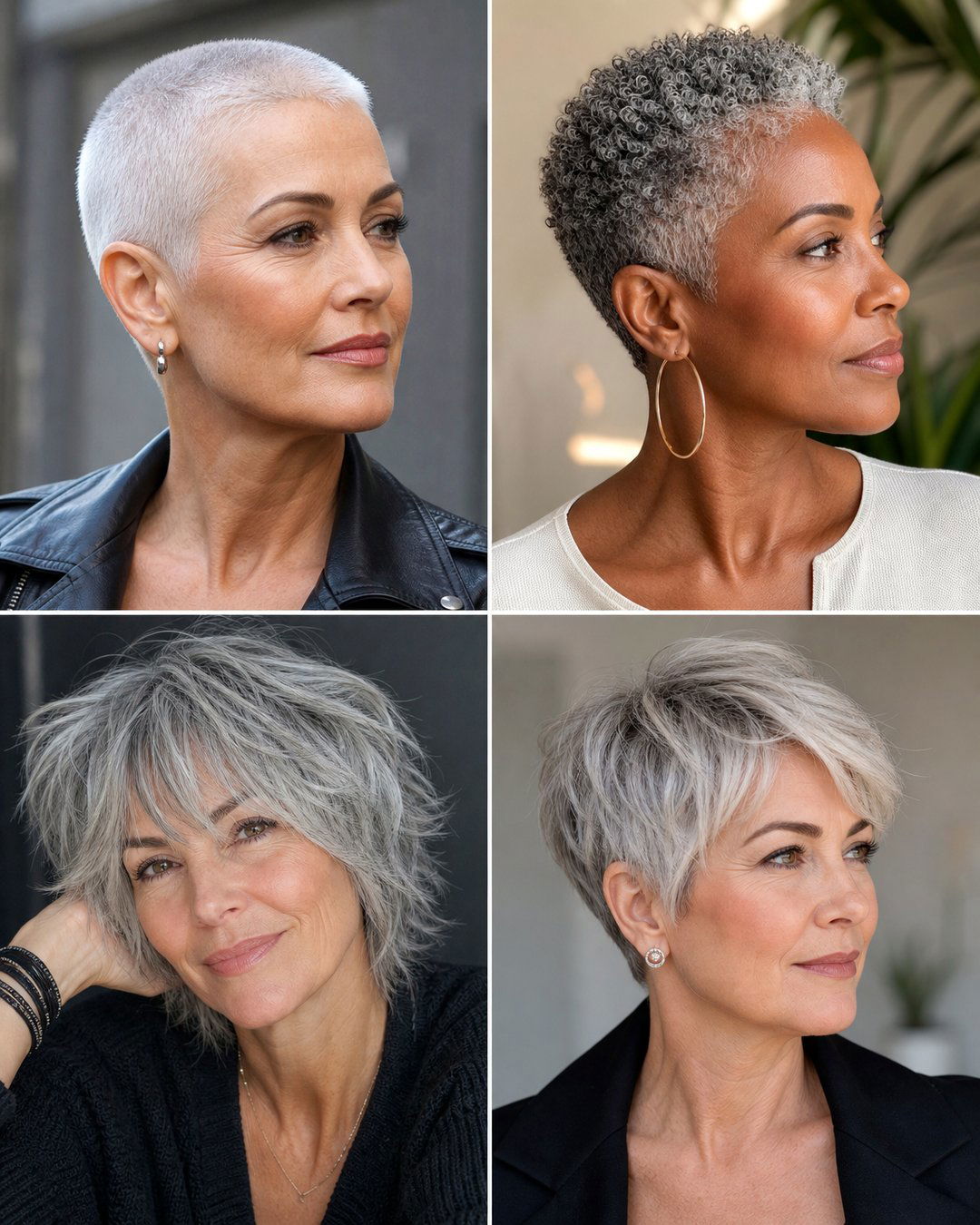 25 Short Natural Gray Hairstyles for Effortless Beauty