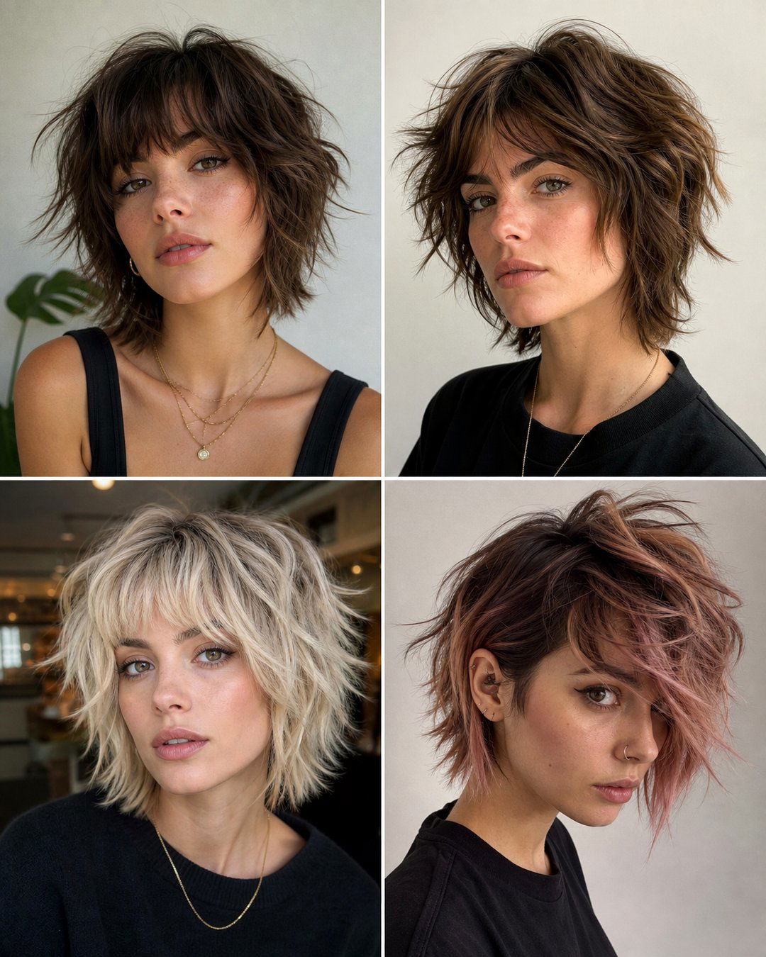 25 Short Shag Haircuts for an Effortlessly Cool Look