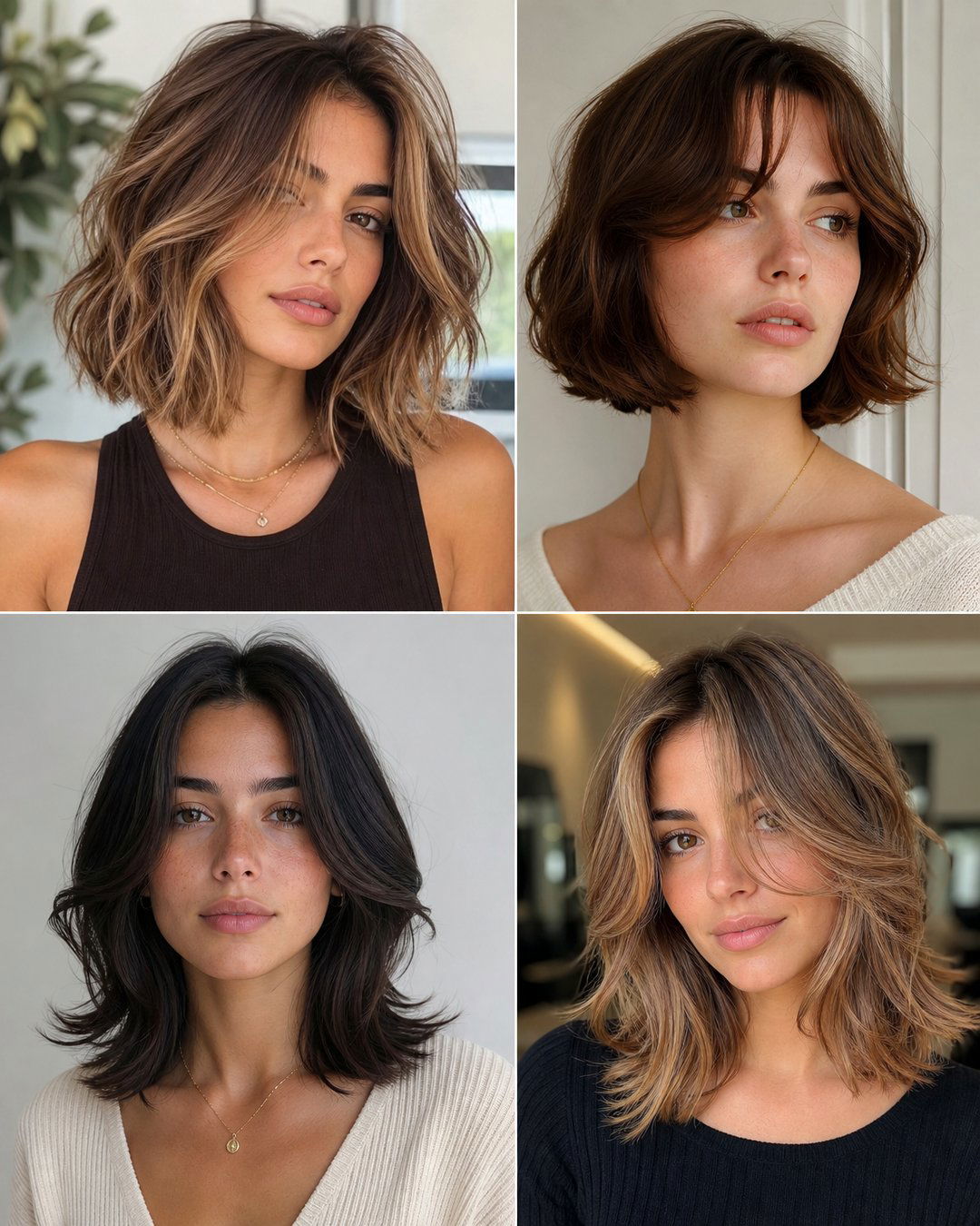 25 Shoulder Length Haircuts for Fine Wavy Hair