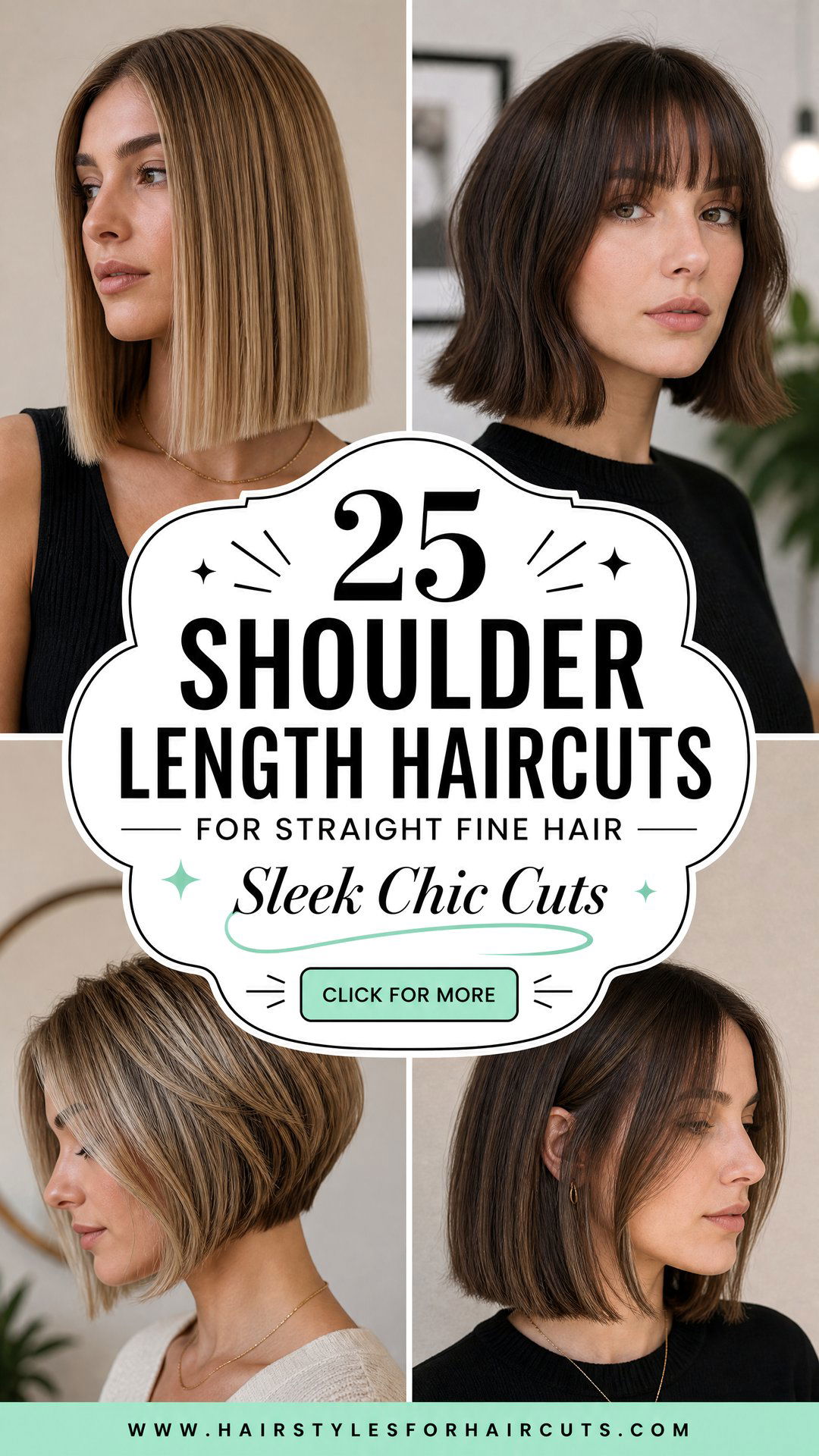 25 Shoulder Length Haircuts for Straight Fine Hair - 25 Shoulder Length Haircuts for Straight Fine Hair