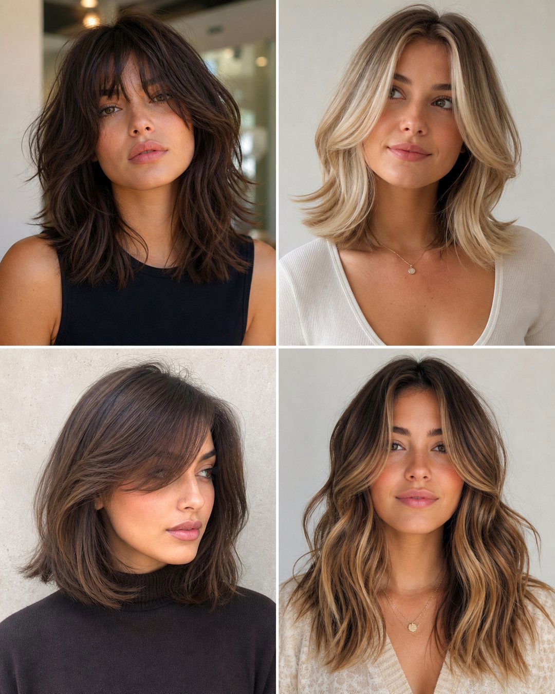 25 Shoulder Length Hairstyles for Thick Wavy Hair