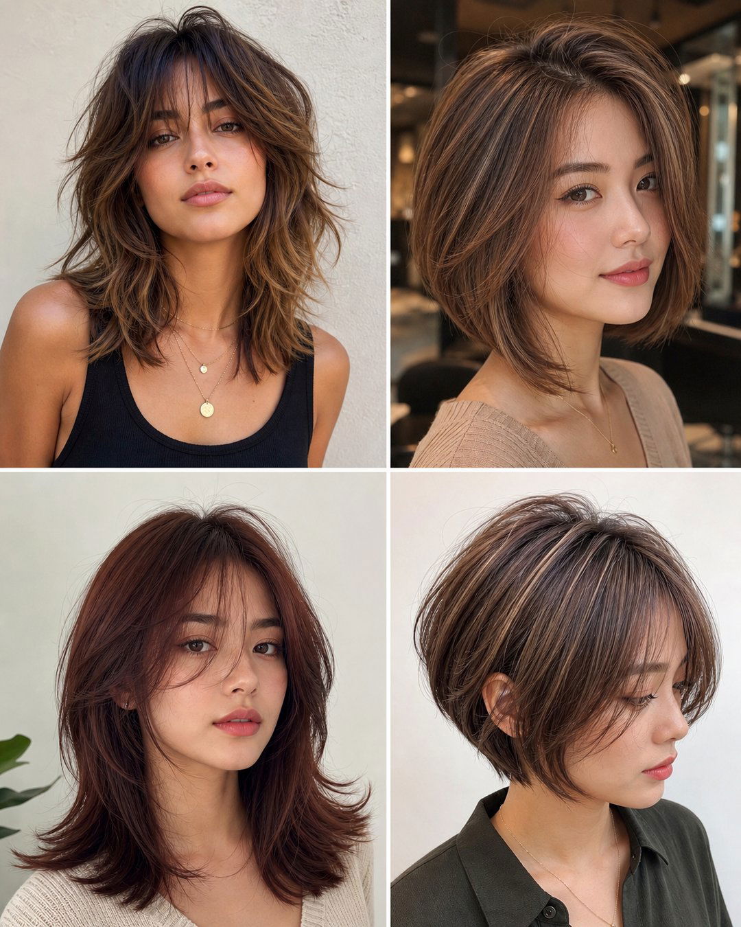 25 Shoulder Length Layered Hairstyles for Thin Hair