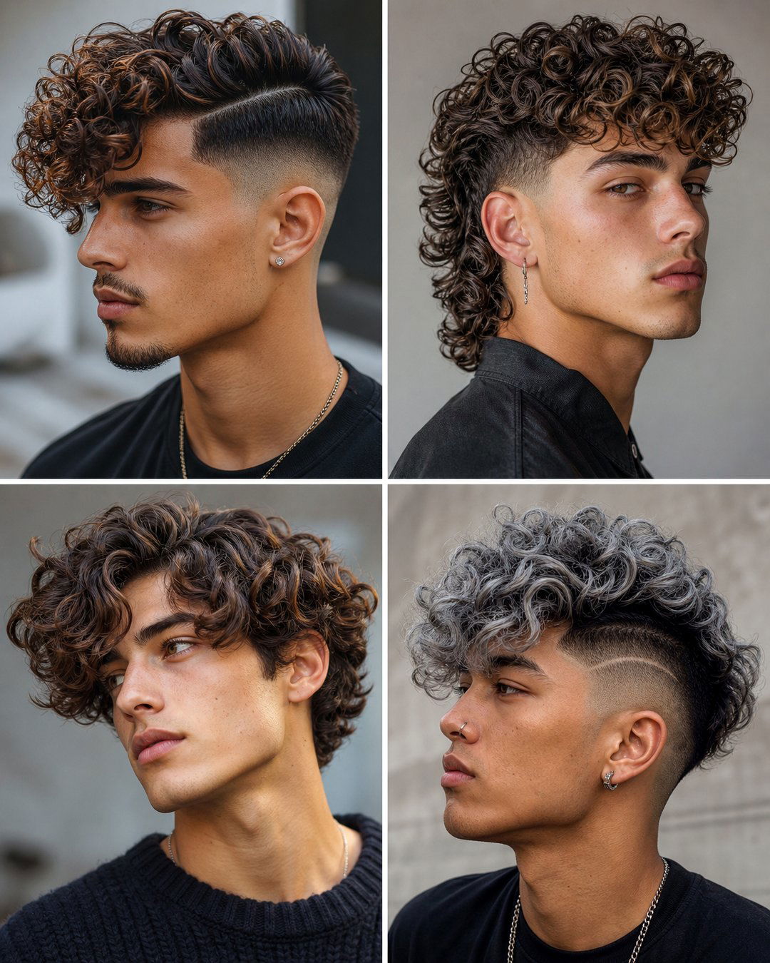 25 Side Part Haircuts Curly Hair Stylish Ideas
