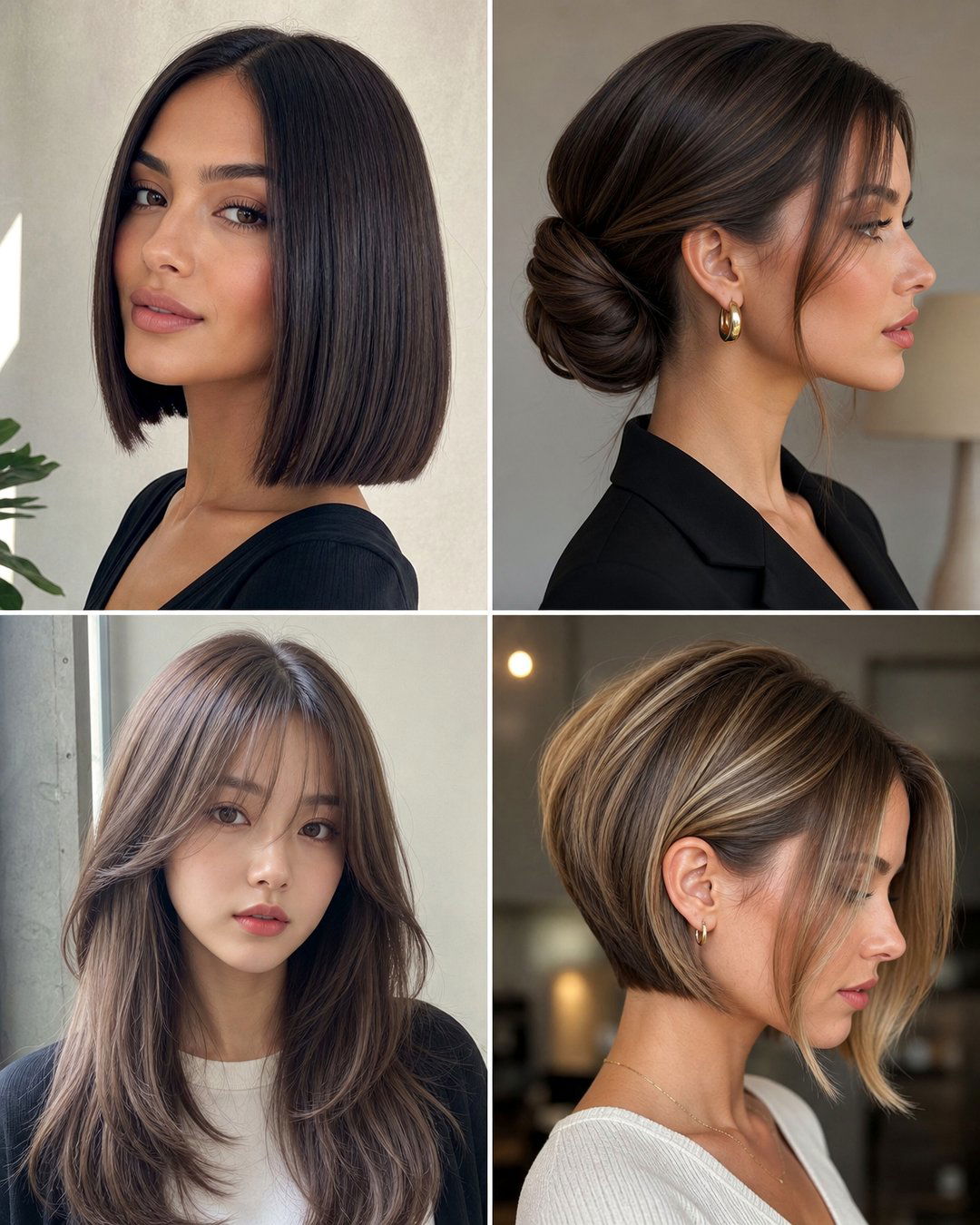 25 Silky Hairstyles for a Smooth Glossy Look