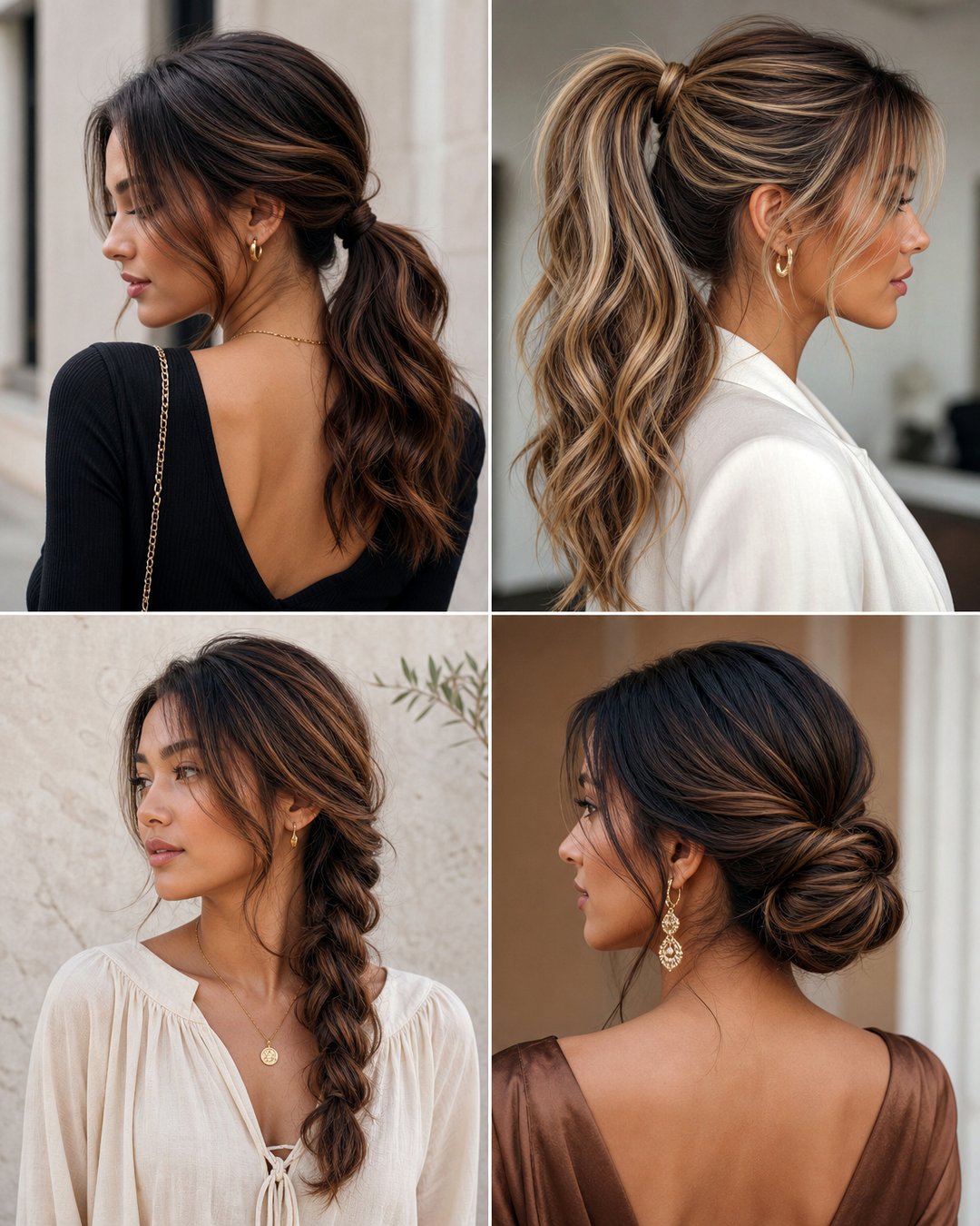 25 Simple Hairstyles Girl Easy to Do at Home