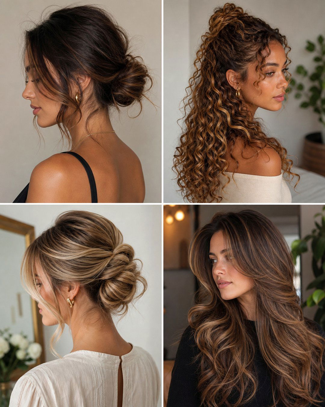 25 Simple Hairstyles for Wedding Day Elegance