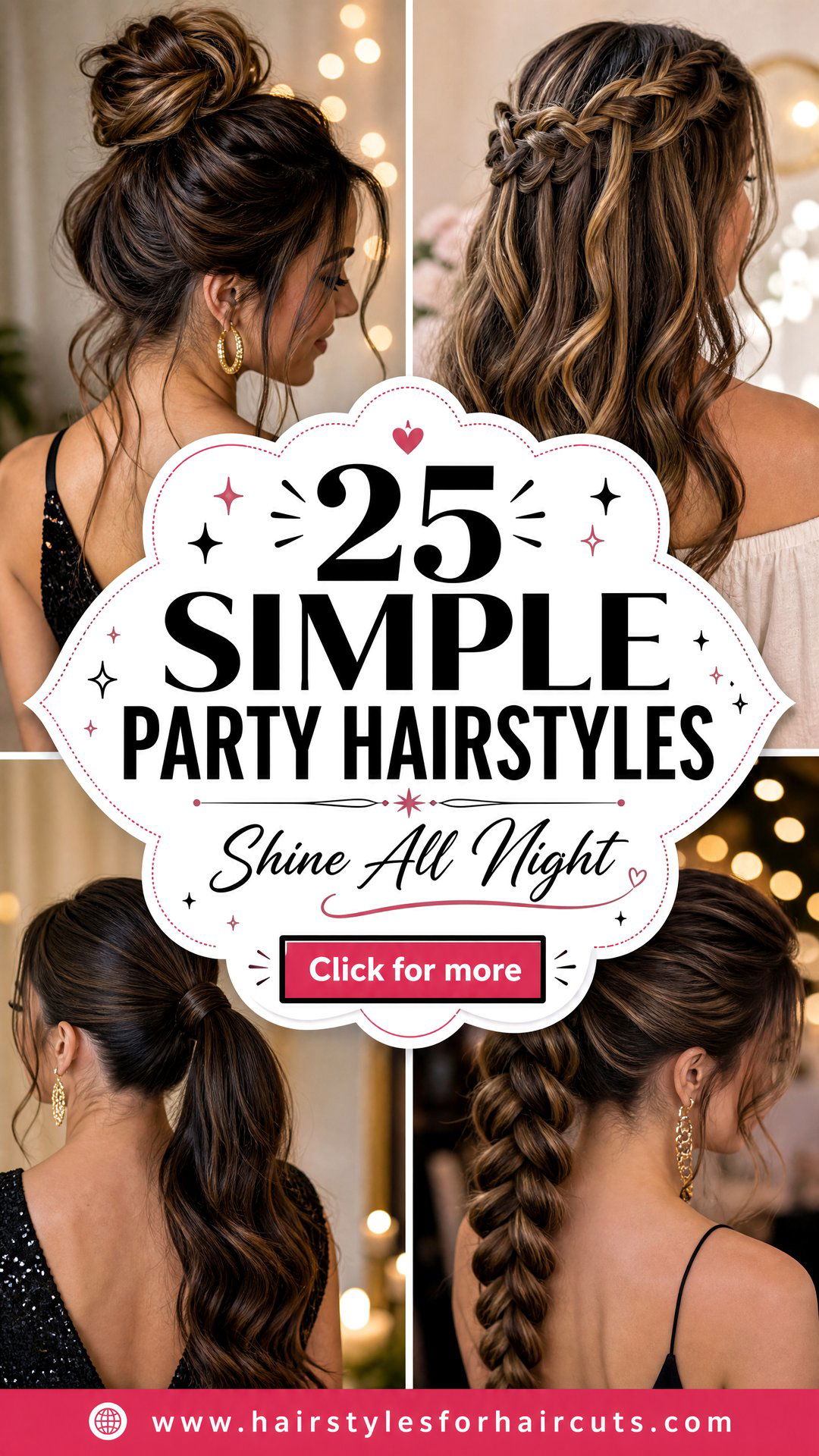 25 Simple Party Hairstyles for Long Hair to Shine - 25 Simple Party Hairstyles for Long Hair to Shine