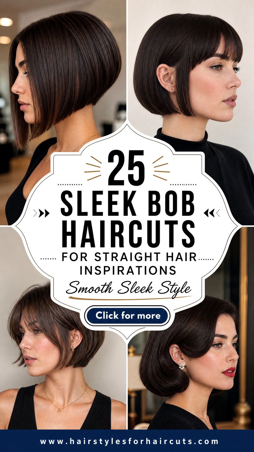 25 Sleek Bob Haircuts for Straight Hair Inspirations - 25 Sleek Bob Haircuts for Straight Hair Inspirations