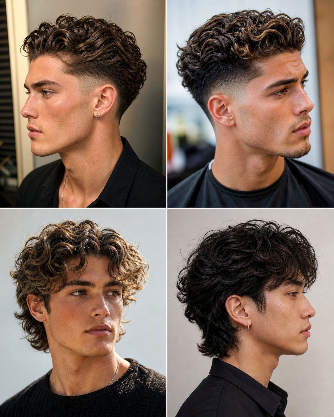 25 Slick Back Haircuts Curly Hair Bold Stylish Looks