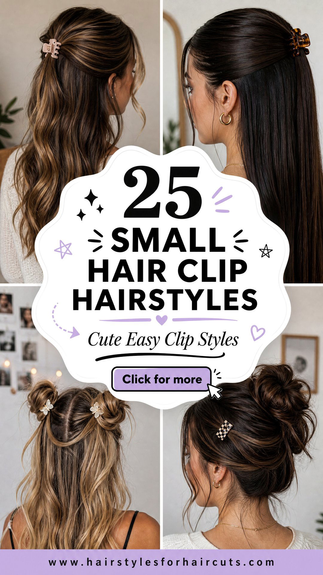 25 Small Hair Clip Hairstyles Cute and Easy Looks - 25 Small Hair Clip Hairstyles: Cute & Easy Looks