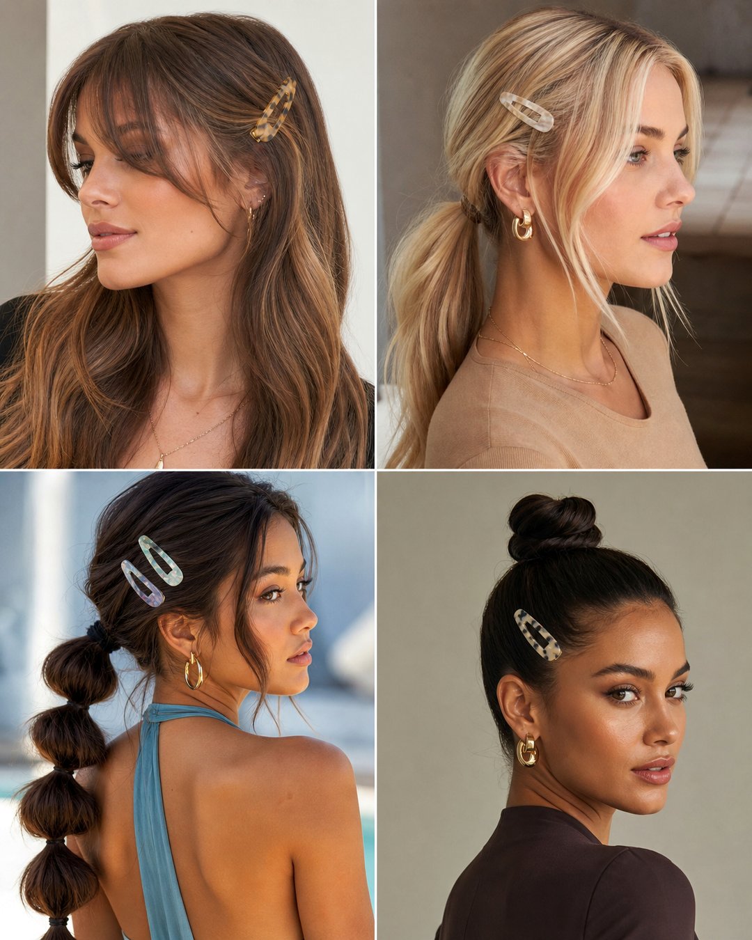 25 Snap Hair Clips Hairstyles Trendy and Effortless Looks