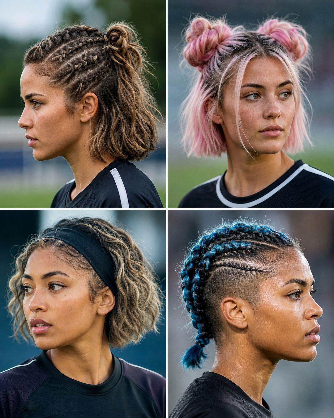 25 Soccer Hairstyles for Short Hair Sporty and Cute Ideas
