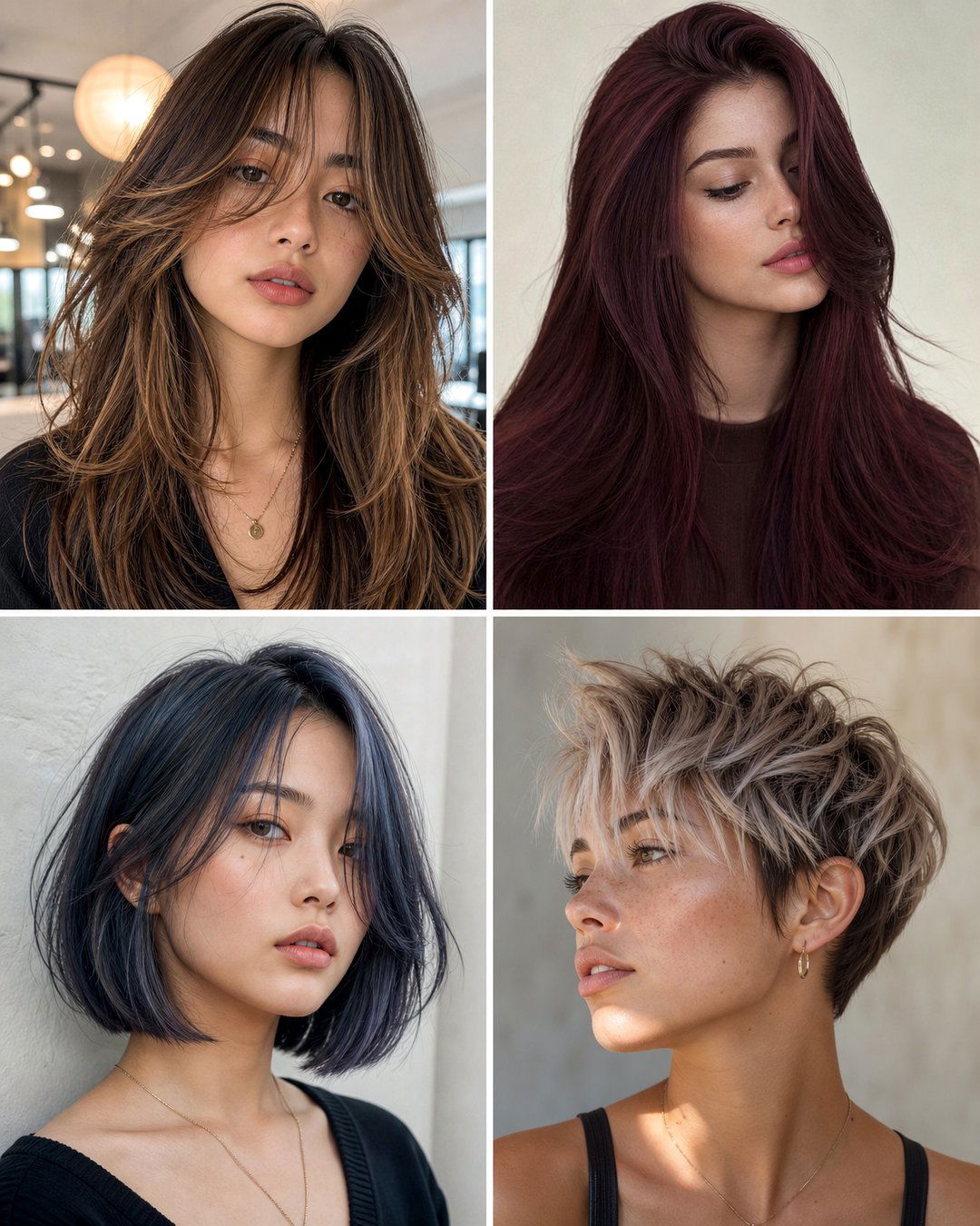 25 Split Haircuts Bold Two-Tone Style Ideas