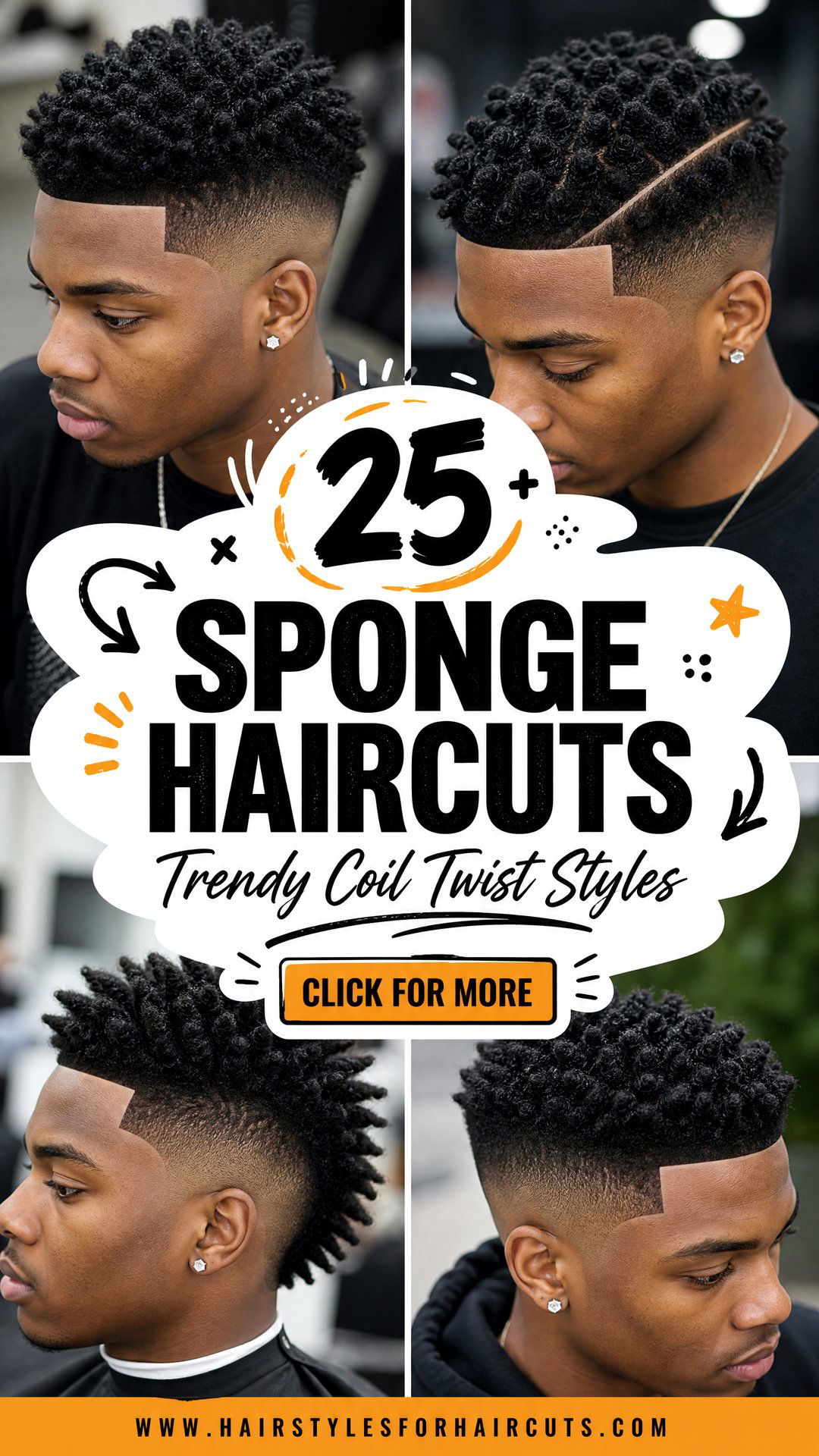 25 Sponge Haircuts Trendy Coil and Twist Styles to Try - 25 Sponge Haircuts: Trendy Coil & Twist Styles to Try