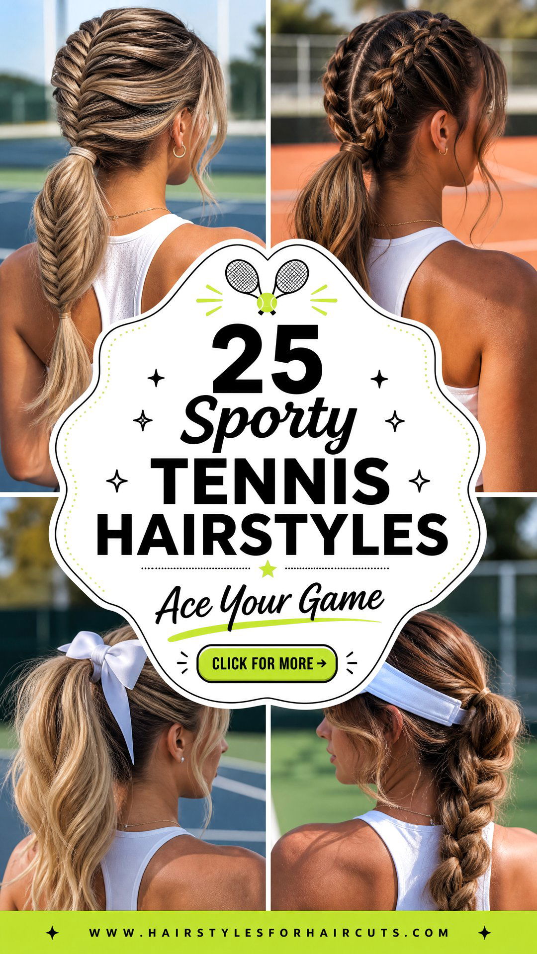 25 Sporty Tennis Hairstyles to Ace Your Game - 25 Sporty Tennis Hairstyles to Ace Your Game