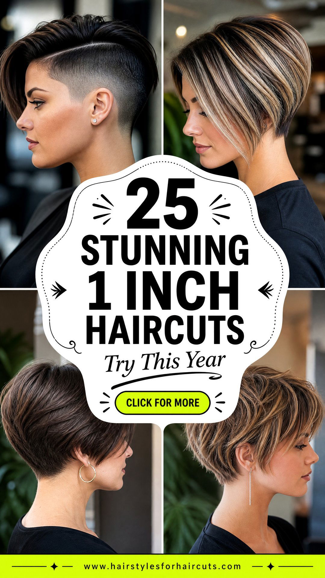25 Stunning 1 Inch Haircuts to Try This Year - 25 Stunning 1 Inch Haircuts to Try This Year