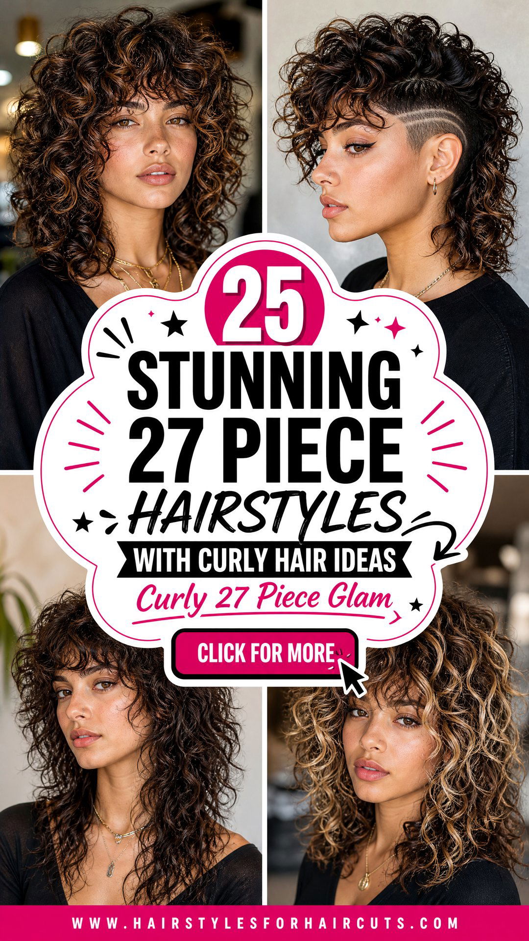 25 Stunning 27 Piece Hairstyles With Curly Hair Ideas - 25 Stunning 27 Piece Hairstyles With Curly Hair Ideas
