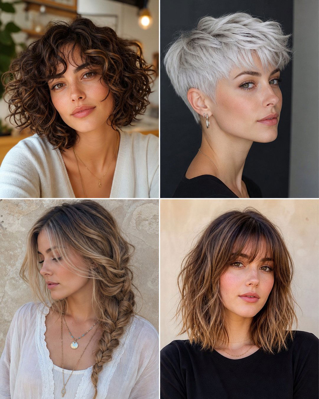 25 Stunning 60 Hairstyles to Look Younger and Stylish