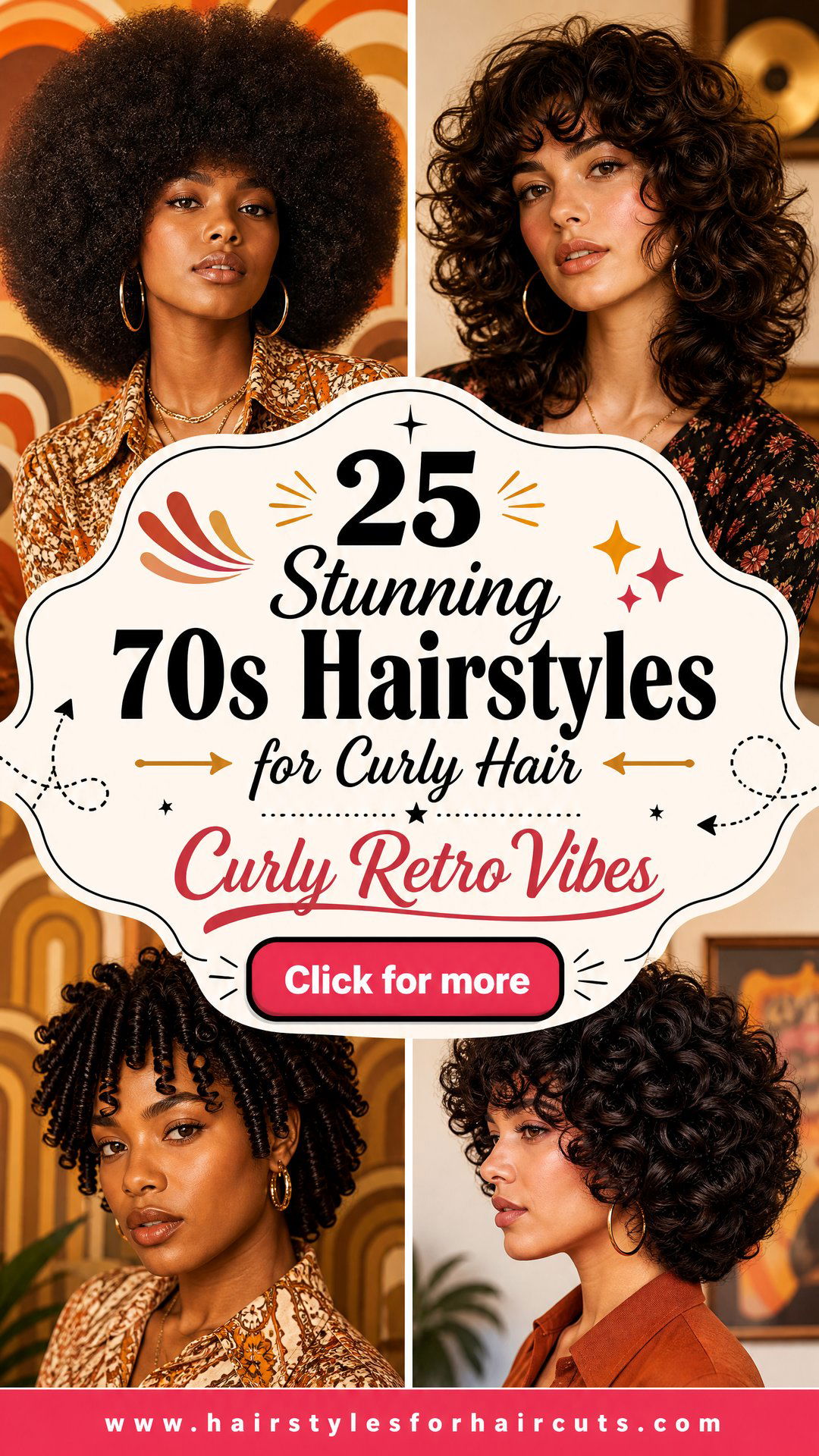 25 Stunning 70s Hairstyles for Curly Hair to Try Today - 25 Stunning 70s Hairstyles for Curly Hair to Try Today