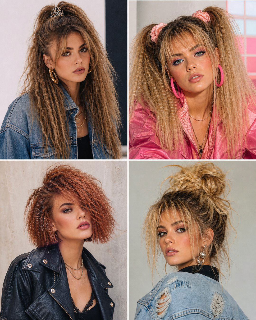 25 Stunning 80s Hairstyles Crimped Hair Lovers Adore