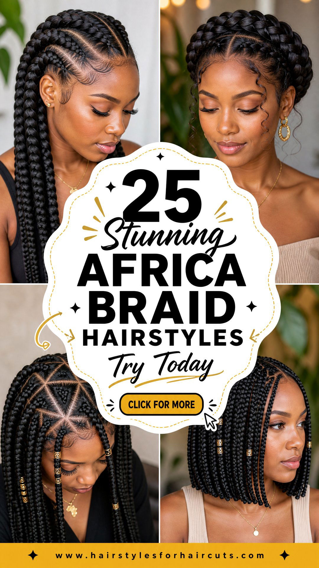 25 Stunning Africa Braid Hairstyles to Try Today - 25 Stunning Africa Braid Hairstyles to Try Today