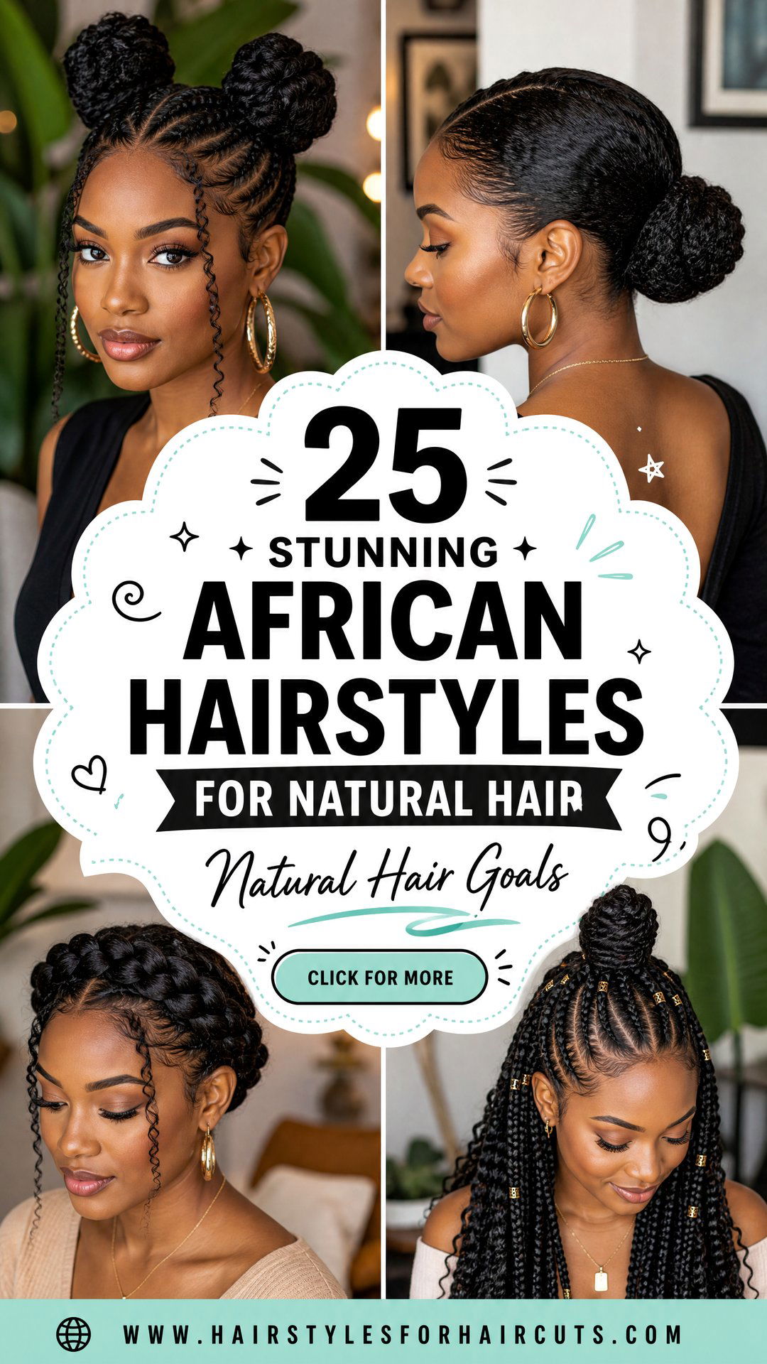 25 Stunning African Hairstyles for Natural Hair Lovers - 25 Stunning African Hairstyles for Natural Hair Lovers